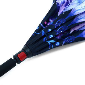 Selini New York - Feather Double Layer Inverted Umbrella