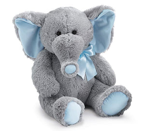 Plush Gray Baby Elephant - Girl or Boy