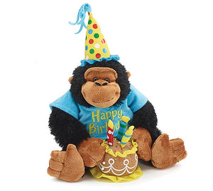 Musical Happy Birthday Bear or Monkey