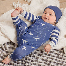 Load image into Gallery viewer, Tesa Babe - Baby Boy&#39;s Airplanes Cotton Romper
