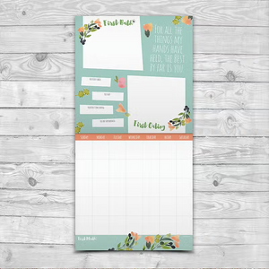 Baby's First Year Floral Open Dated Wall Calendar