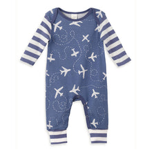 Load image into Gallery viewer, Tesa Babe - Baby Boy&#39;s Airplanes Cotton Romper
