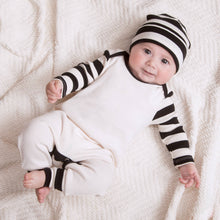 Load image into Gallery viewer, Tesa Babe - Newborn Baby Boy&#39;s Stripe Sleeves Cotton Romper
