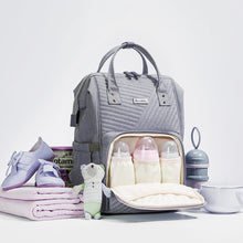 Load image into Gallery viewer, Quilted Diaper Baby Backpack
