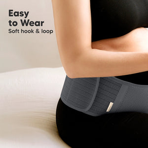 KeaBabies Ease Maternity Support Belt: Your Uplifting Companion in Mystic Grey or Black