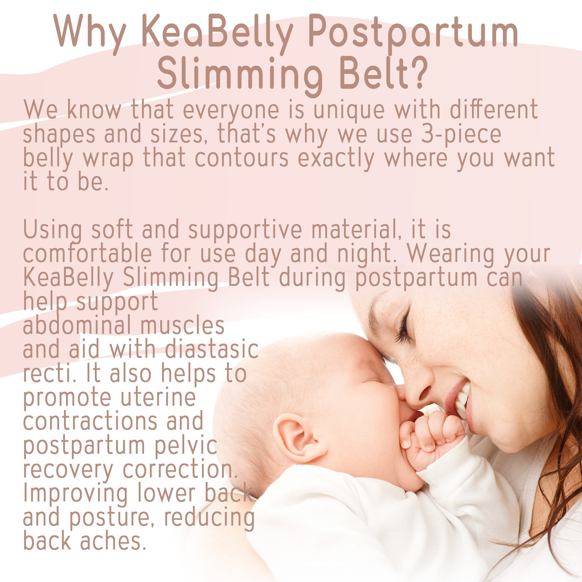 Postpartum Belly Band Abdominal Compression Slimming High Waist