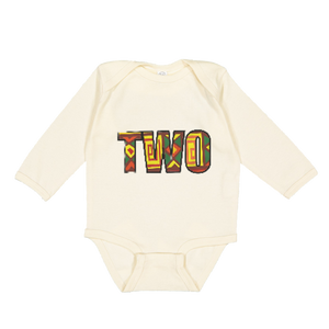 "TWO" Birthday Bodysuit (Color).