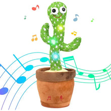 Load image into Gallery viewer, Dancing Cactus Mimicking Toy, USB Rechargeable, 120 Songs
