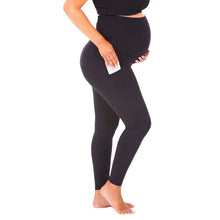 Load image into Gallery viewer, Premium Luxe Maternity Leggings 2.0 - Black by Love and Fit
