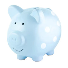 Load image into Gallery viewer, Cute Nursery Polka Dot Piggy Bank: The Perfect Shower Gift!
