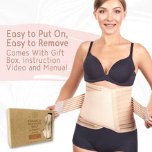 Load image into Gallery viewer, 3 in 1 Postpartum Recovery Wrap - Bounce Back with the Tummy Bandit Waist Shape-wear
