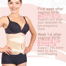 Load image into Gallery viewer, 3 in 1 Postpartum Recovery Wrap - Bounce Back with the Tummy Bandit Waist Shape-wear
