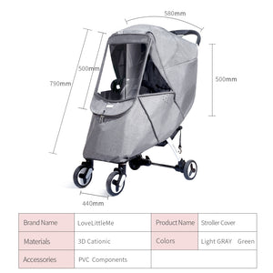 Universal Baby Stroller Rain Cover