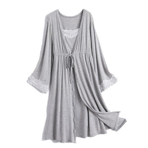 Pampered Mom Maternity Sleepwear (Gown and Robe)