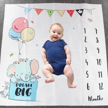 Load image into Gallery viewer, Unisex Baby Memories Photograghy Blanket
