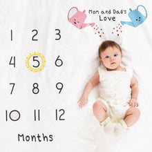 Load image into Gallery viewer, Unisex Baby Memories Photograghy Blanket
